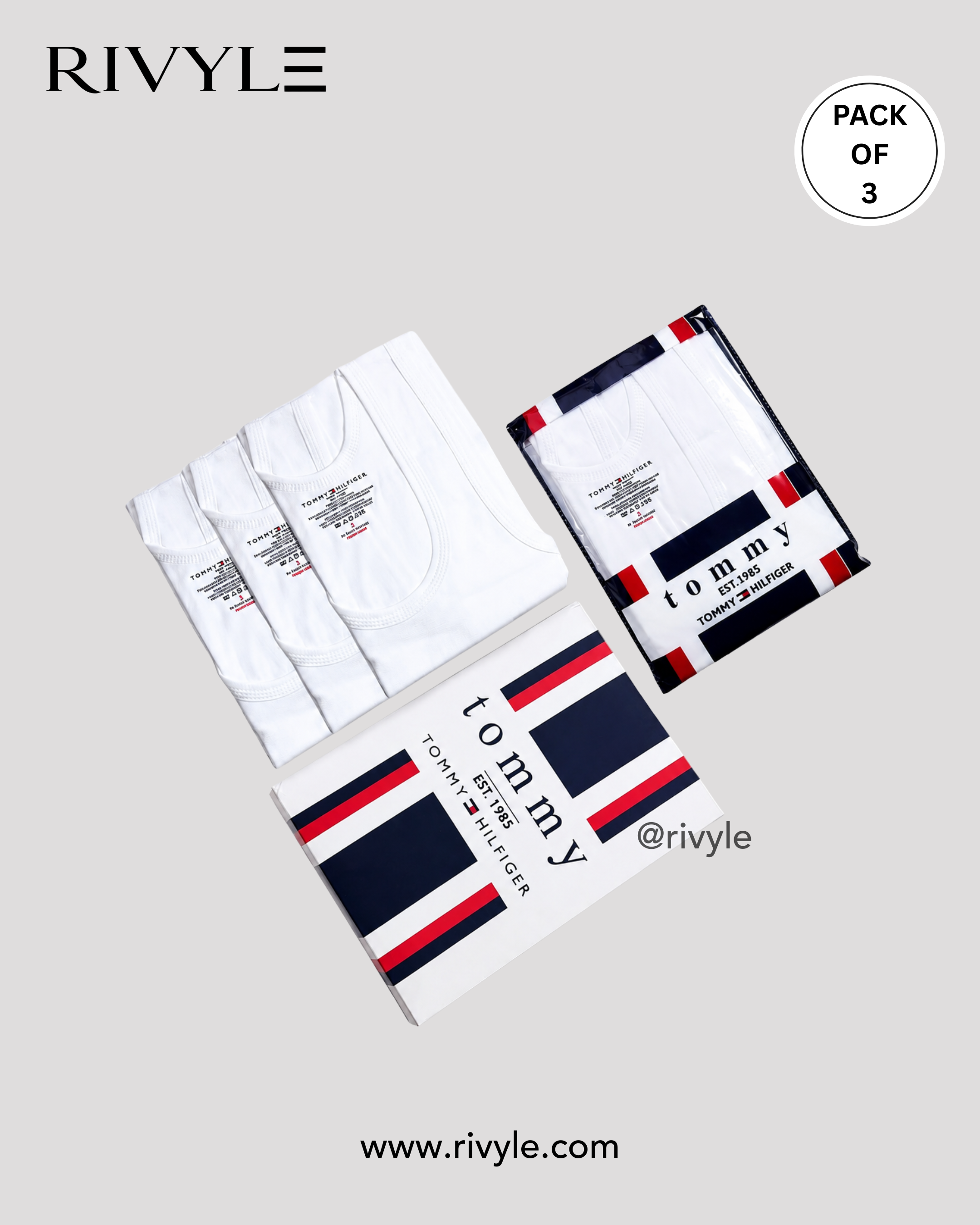 Rivyle branded T-o-m-m-y H-i-l-f-i-g-e-r Bundle