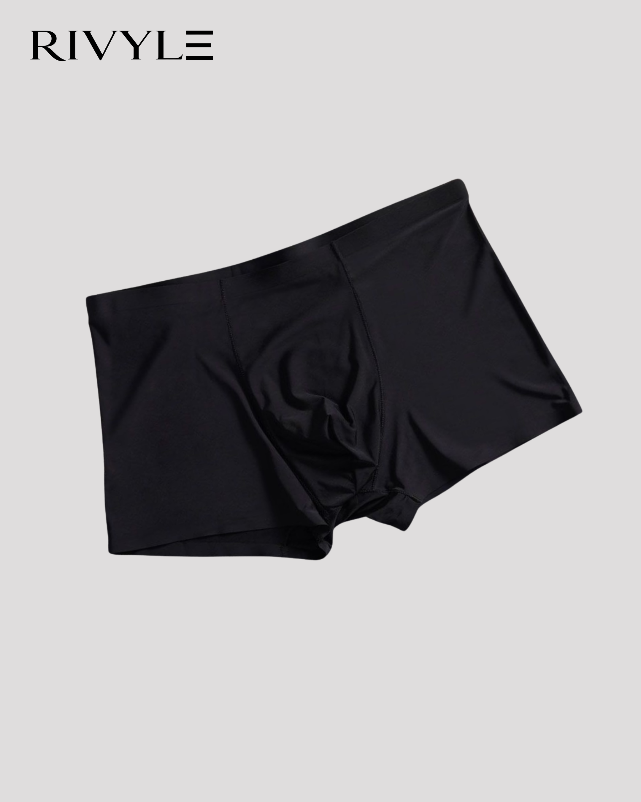 Rivyle Branded Imported Ice Silk Boxer 1 Pc