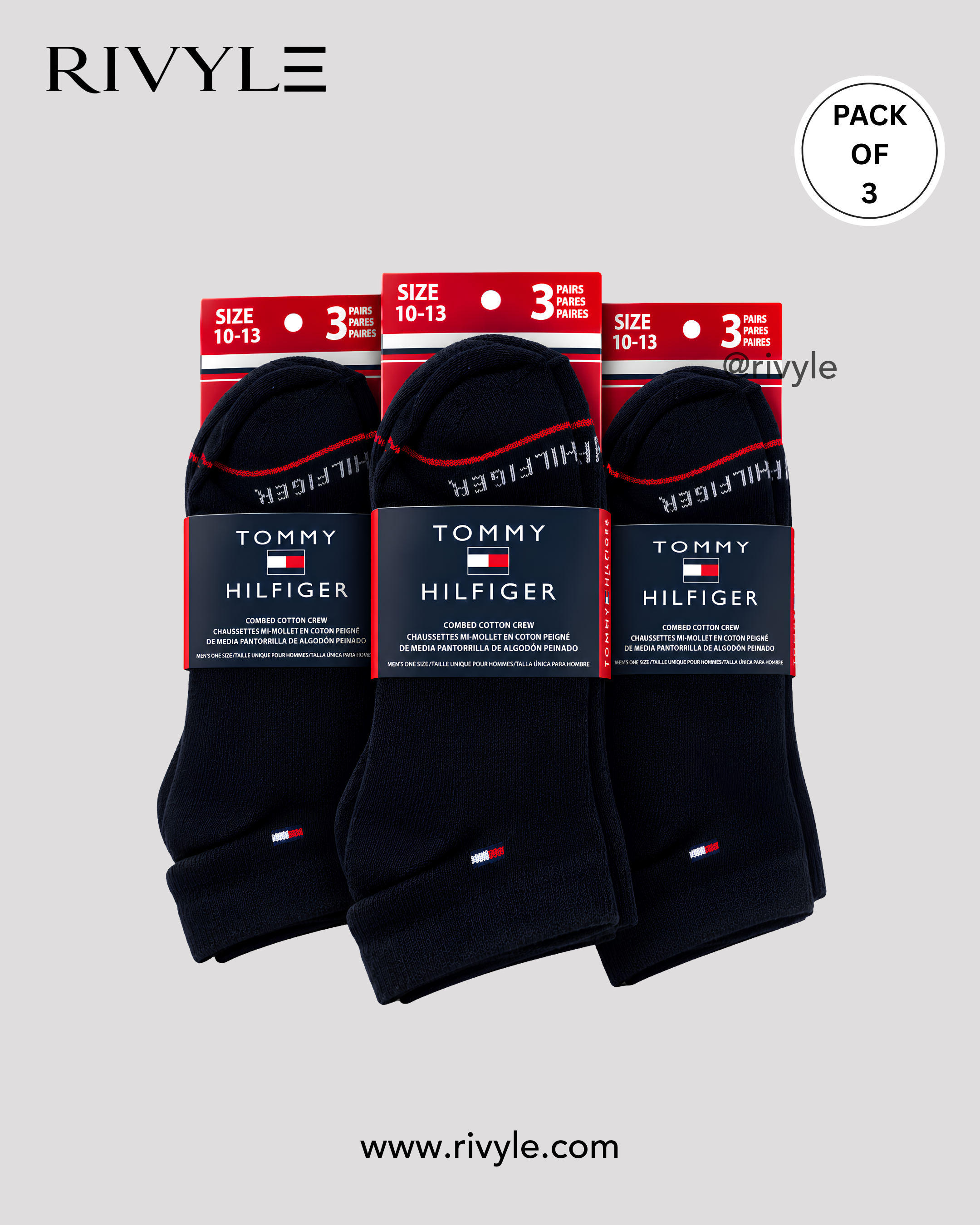 Rivyle branded T-o-m-m-y H-i-l-f-i-g-e-r Bundle