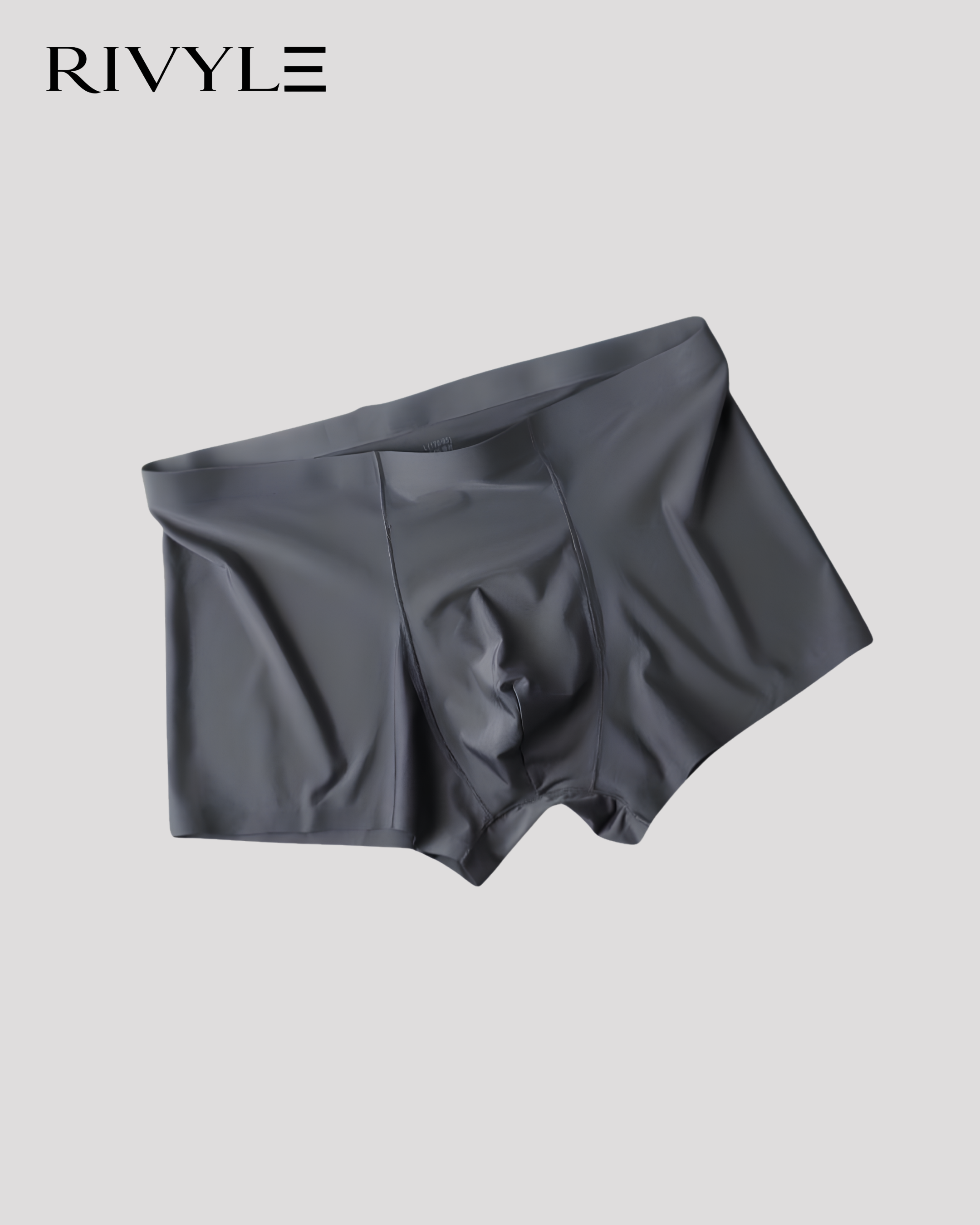 Rivyle Branded Imported Ice Silk Boxer 1 Pc